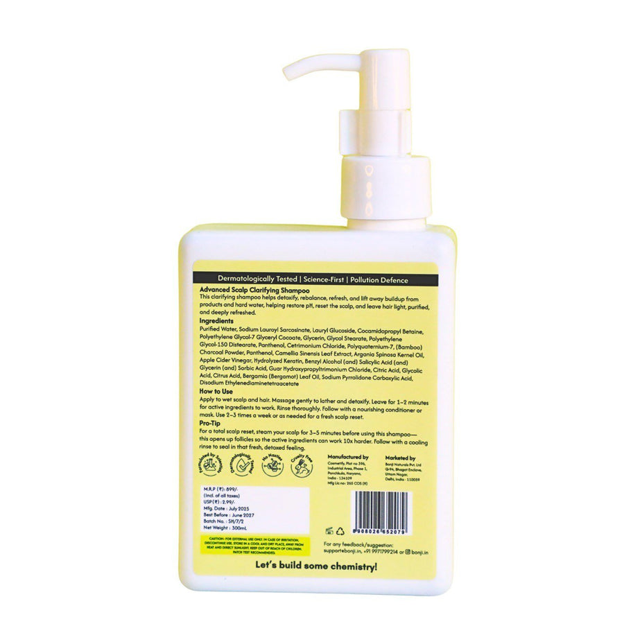 Advanced Scalp Clarifying Shampoo - Bonji