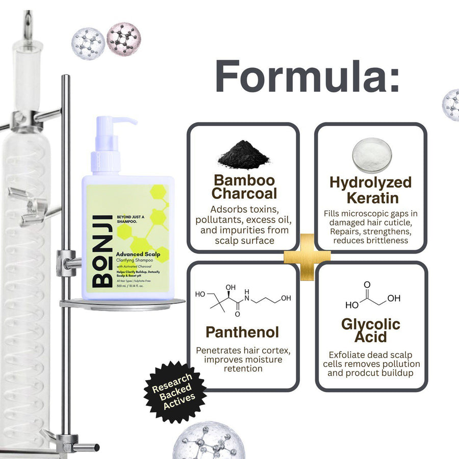 Advanced Scalp Clarifying Shampoo - Bonji