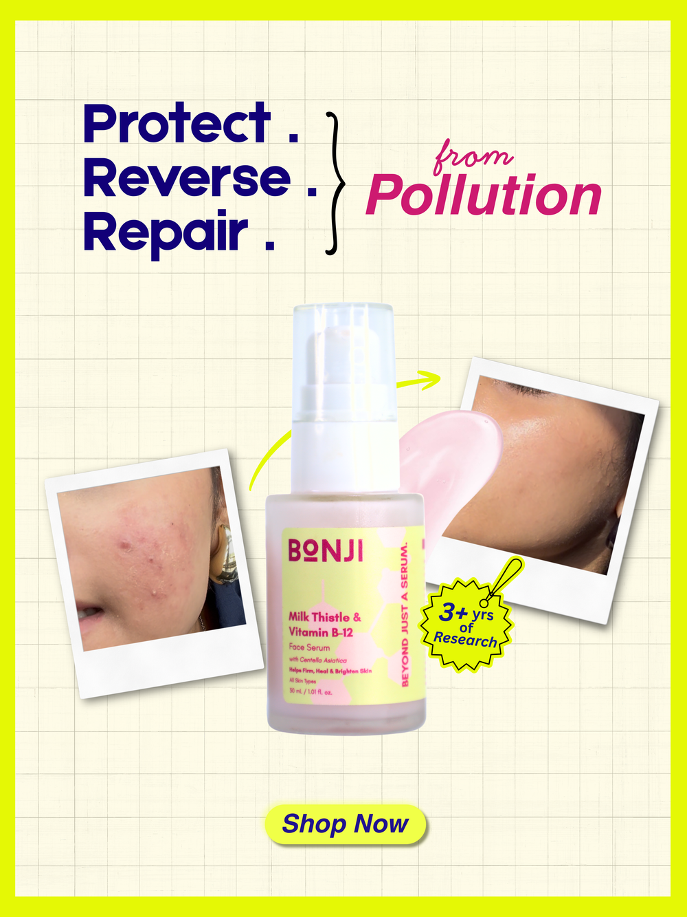 Milk Thistle & Vitamin B-12 Face Serum
