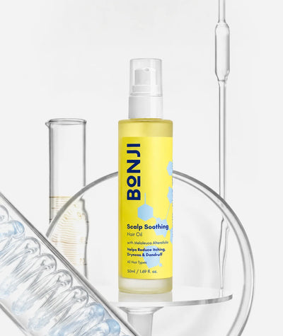 Scalp Soothing Hair Oil for Dandruff, Itchy Scalp & Flakes