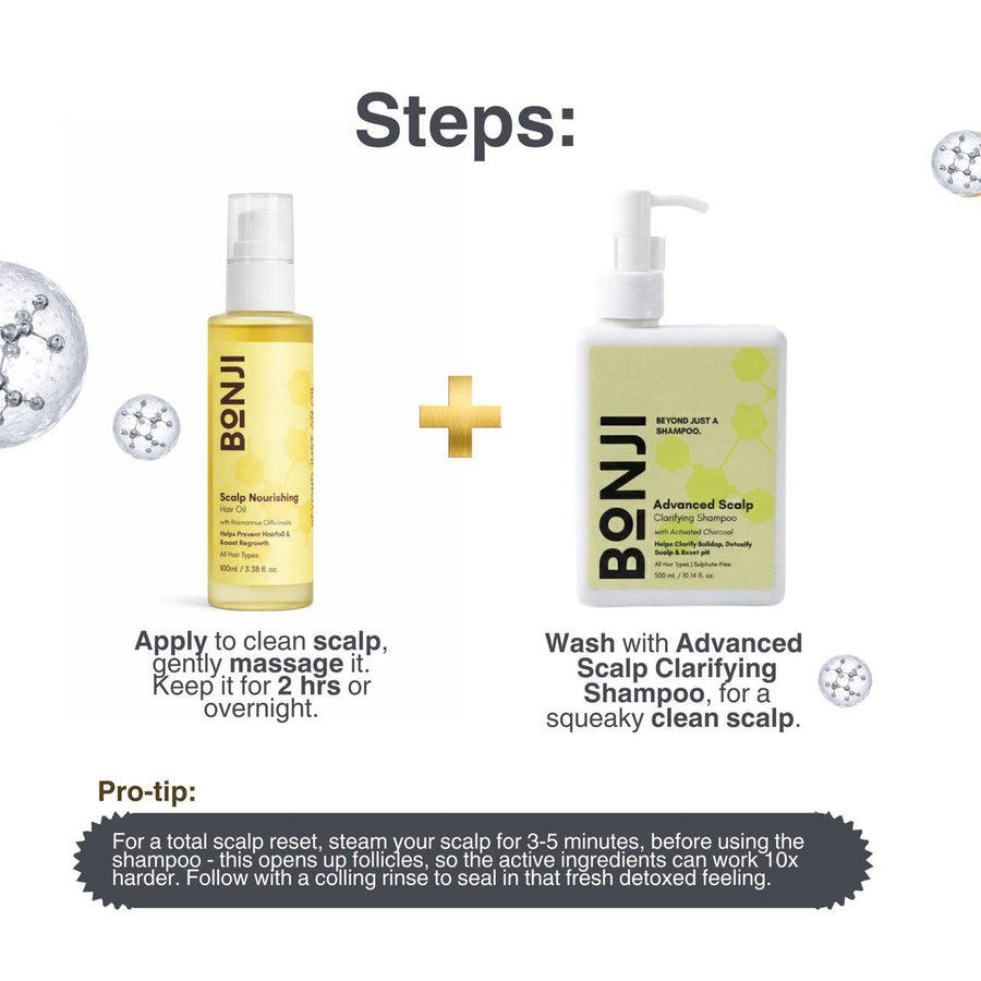Advanced Scalp Clarifying Shampoo - Bonji