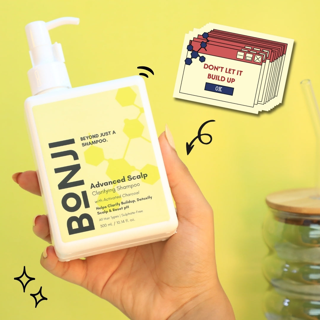 Bonji Detox Shampoo – science-backed anti-pollution formula for refreshed, healthy hair