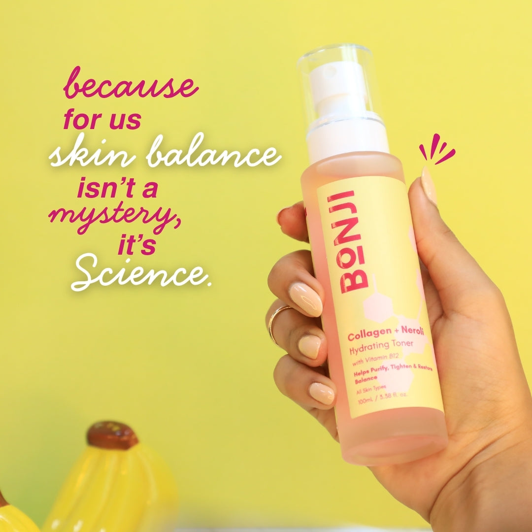 Bonji Toner - refreshing anti-pollution formula for smooth, even skin
