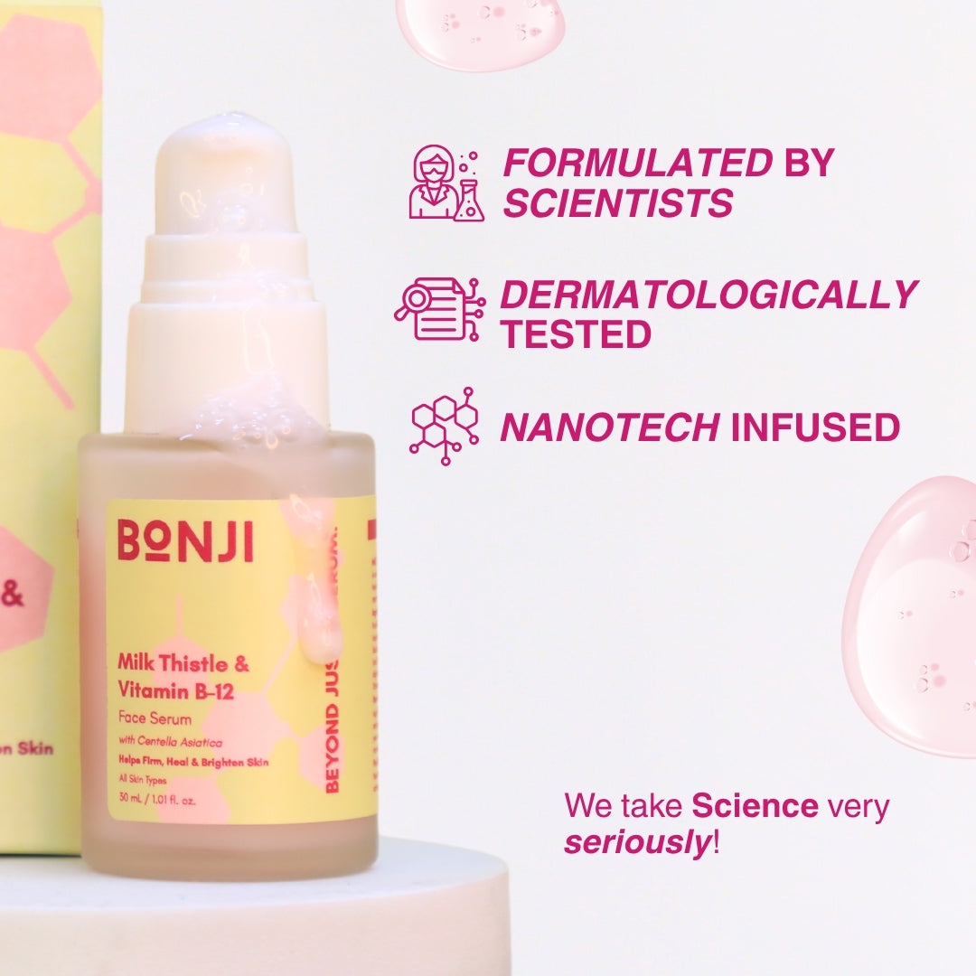 Hydrating and pollution-defense serum by Bonji - lightweight daily skin care