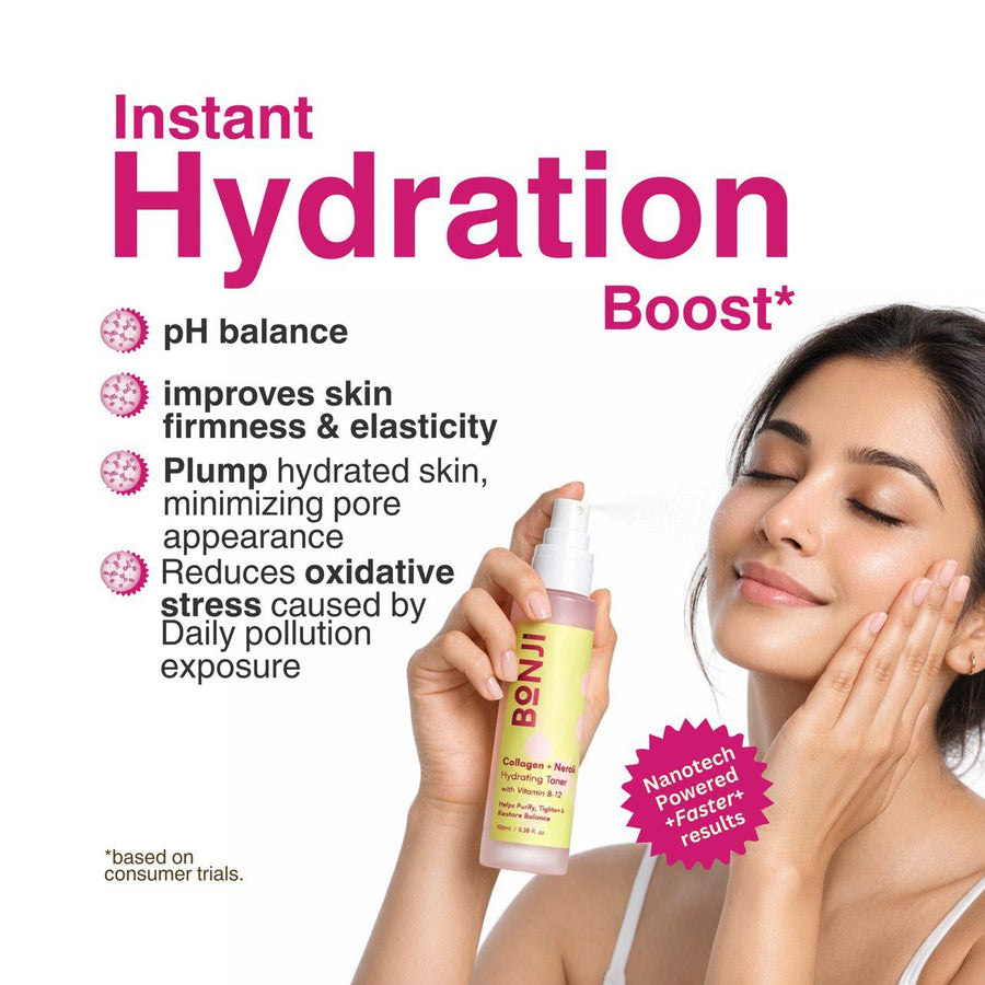 Collagen + Neroli Hydrating Toner - Bonji