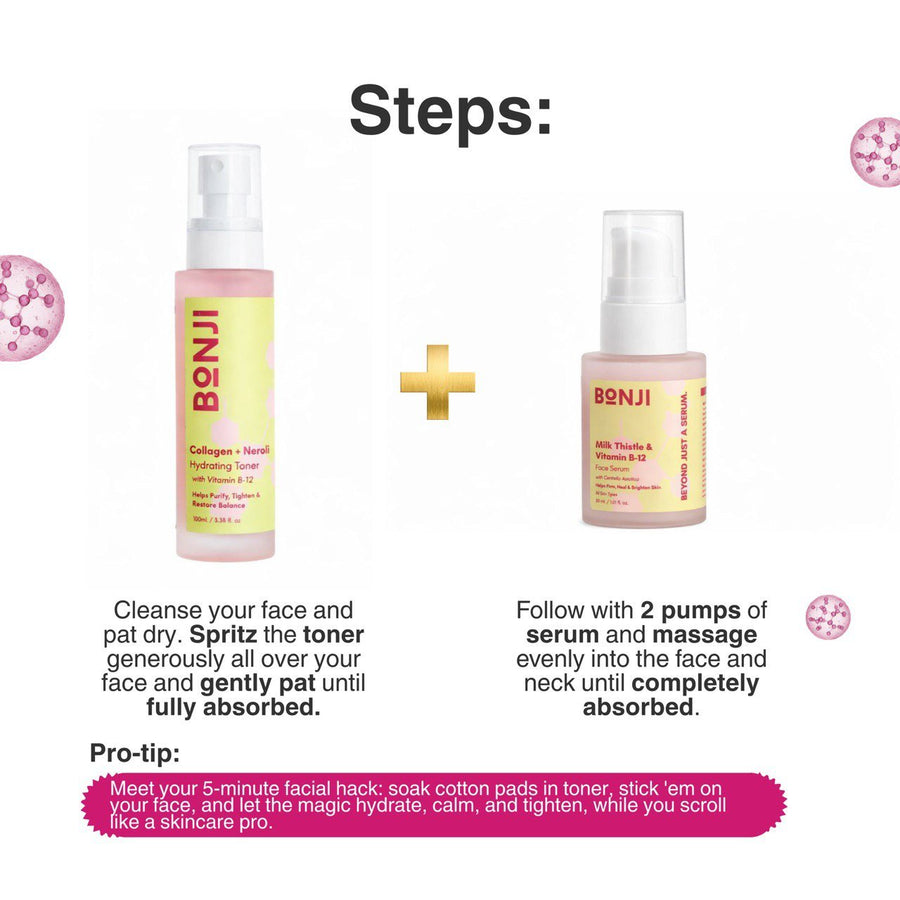 Collagen + Neroli Hydrating Toner - Bonji