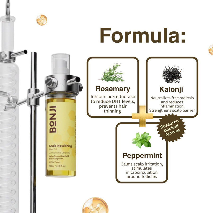 Scalp Nourishing Hair Oil - Bonji