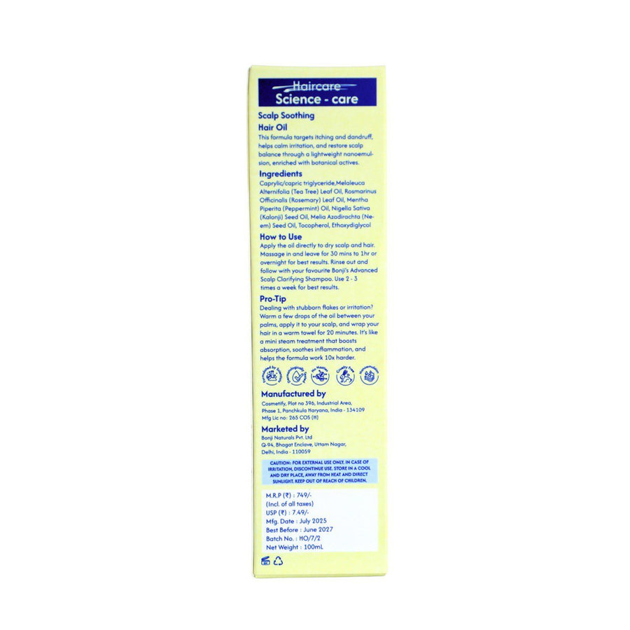 Scalp Soothing Hair Oil - Bonji