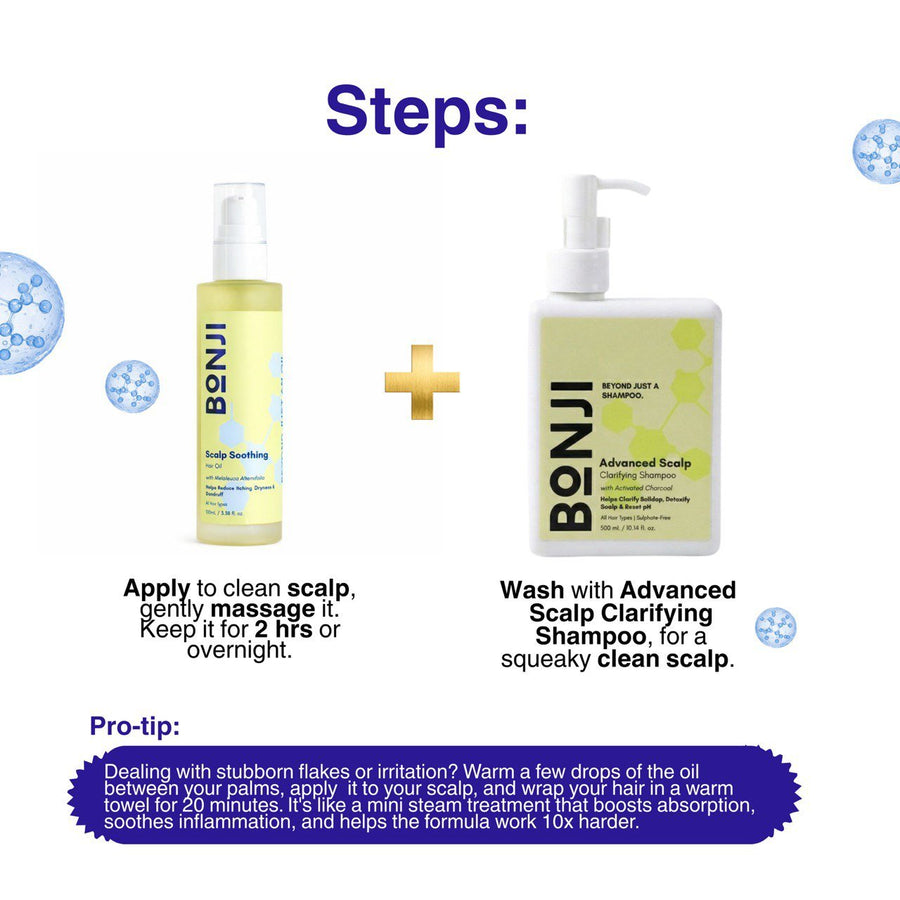 Scalp Soothing Hair Oil - Bonji